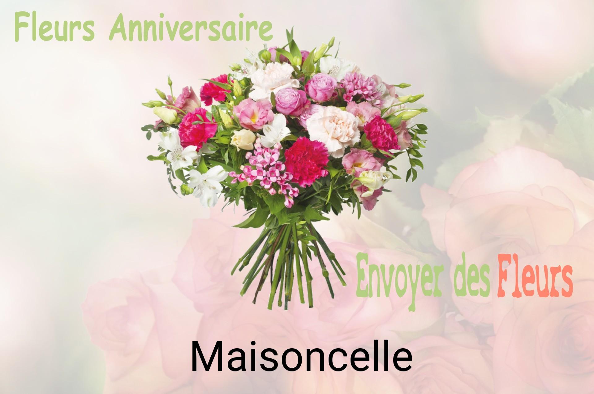 Bouquet de fleurs d’anniversaire livré à Maisoncelle